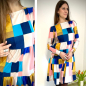 Preview: Colour blocking - Eigenproduktion von Graustufen-Stoffe